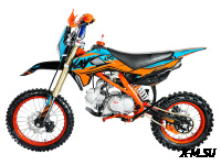 Питбайк KAYO EVOLUTION K125EM 17/14 KRZ (механ. сцепл., эл. стартер 2024 г.)