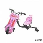 Электроскутер Дрифт Карт Drift-Trike Promax Mi101 фиолетовый космос